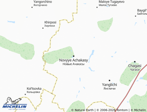 MICHELIN-Landkarte Novyye Achakasy - ViaMichelin