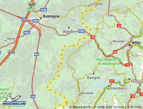 Mapa MICHELIN Tarchamps - ViaMichelin