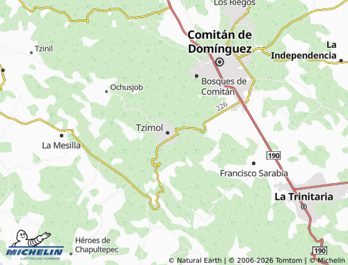 Mappa MICHELIN Santísima Trinidad - ViaMichelin
