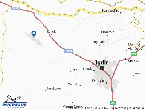 MICHELIN-Landkarte Yaycı - ViaMichelin