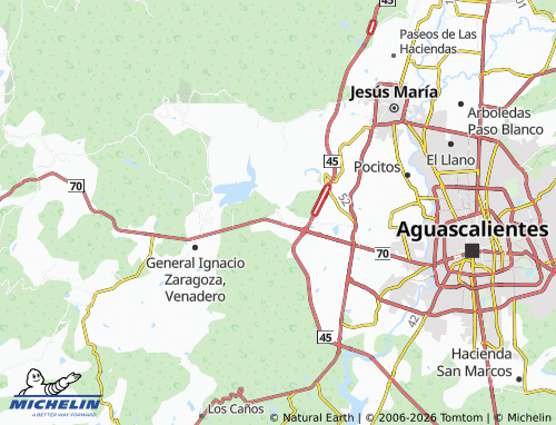 Mapa MICHELIN La Tomatina - ViaMichelin