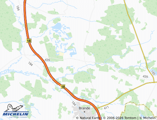 Kaart MICHELIN Fasterholt - ViaMichelin