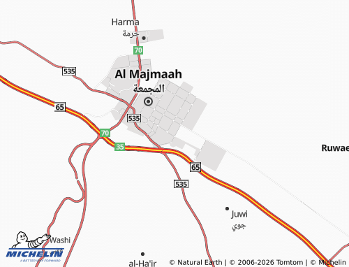 MICHELIN-Landkarte al-Yasameen - ViaMichelin
