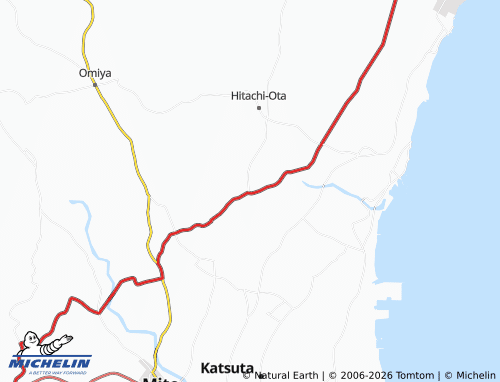 MICHELIN Nukada-Kitago map - ViaMichelin
