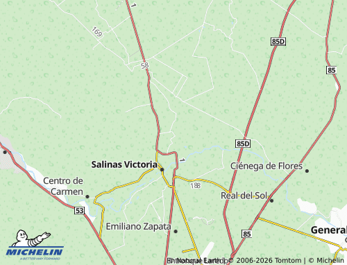 Carte MICHELIN San Javier - ViaMichelin