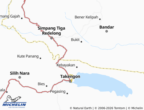 MICHELIN Uning Bersah map - ViaMichelin