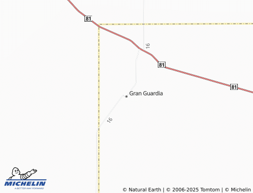 Mapa MICHELIN Gran Guardia - ViaMichelin