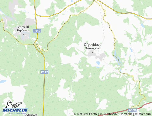 Carte MICHELIN Timoshkino - ViaMichelin