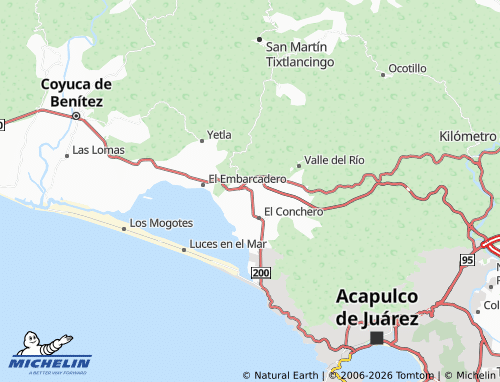 MICHELIN Las Torres map - ViaMichelin