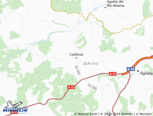 MICHELIN Castilruiz map - ViaMichelin