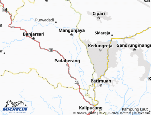 Mapa MICHELIN Karangpawitan - ViaMichelin