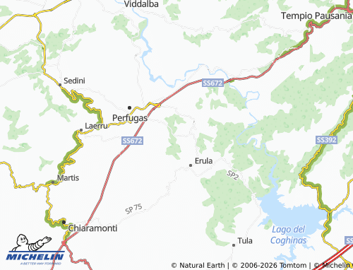 Carte MICHELIN Modditonalza - ViaMichelin