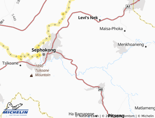 Mapa MICHELIN Ha Tsenase - ViaMichelin