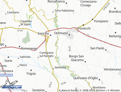 MICHELIN Barco map - ViaMichelin