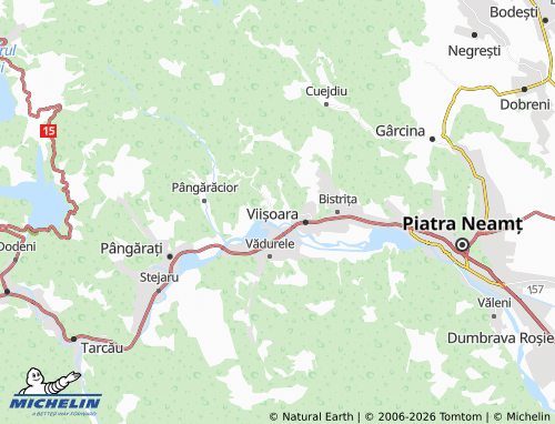Mappa MICHELIN Scăricica - ViaMichelin