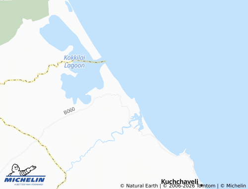 Carte MICHELIN Pulmoddai Division No 2 - ViaMichelin