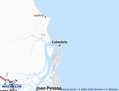 Mapa MICHELIN Cabedelo - ViaMichelin