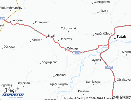MICHELIN Çelebaşı map - ViaMichelin