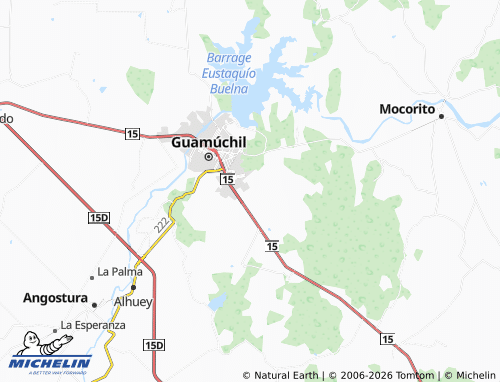 MICHELIN Praderas map - ViaMichelin