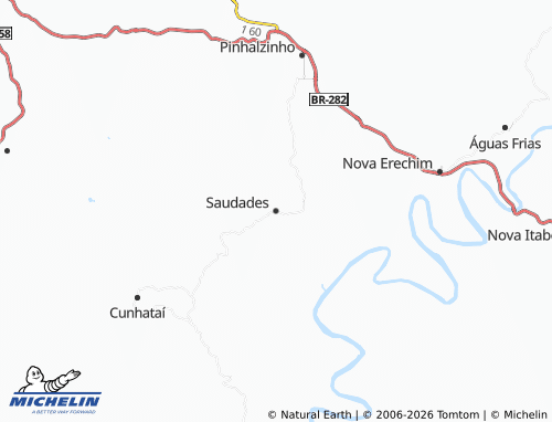 Mappa MICHELIN Saudades - ViaMichelin