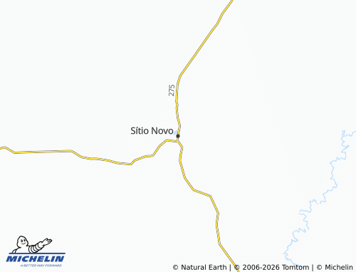 Mappa MICHELIN Sítio Novo - ViaMichelin