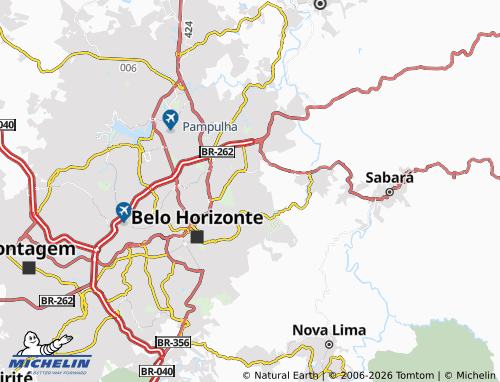 Mappa MICHELIN Nova Vista - ViaMichelin