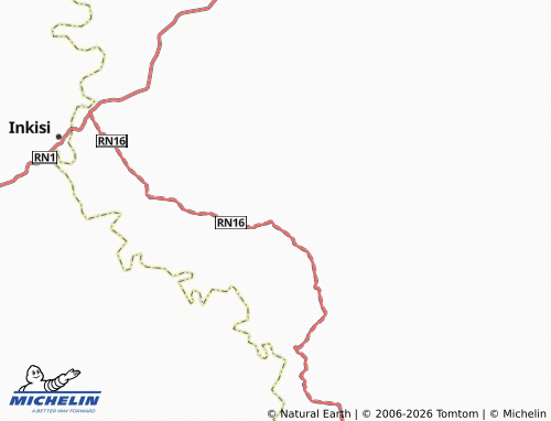Mappa MICHELIN Boko-Kifulama - ViaMichelin