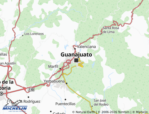 MICHELIN De La Escalera map - ViaMichelin