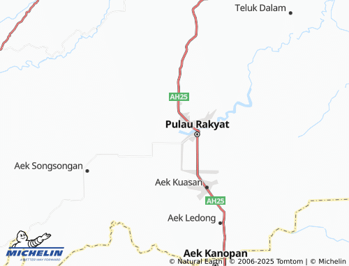 MICHELIN Pulau Rakyat Pekan map - ViaMichelin