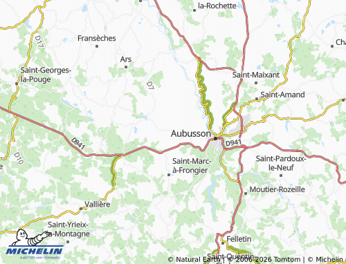 Mapa MICHELIN Blessac - ViaMichelin