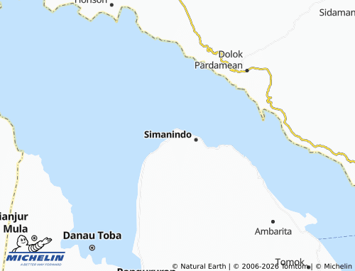 MICHELIN Cinta Dame map - ViaMichelin