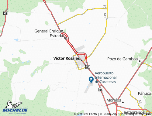 Mapa MICHELIN El Roble - ViaMichelin