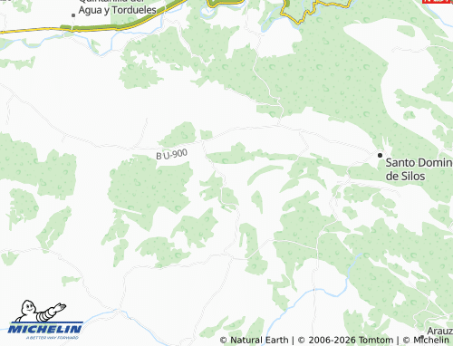 MICHELIN Tejada map - ViaMichelin