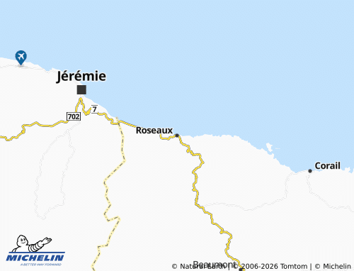 Mapa MICHELIN Roseaux - ViaMichelin