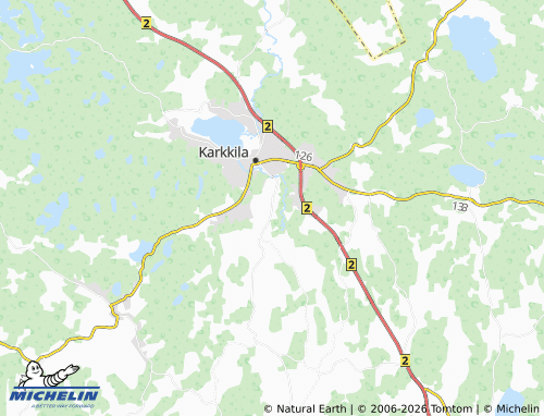 Carte MICHELIN Nahkio - ViaMichelin