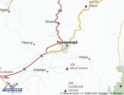MICHELIN Novilleros map - ViaMichelin