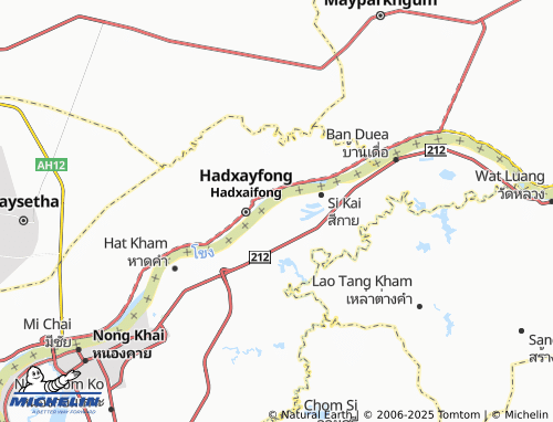 MICHELIN Hin Ngom map - ViaMichelin
