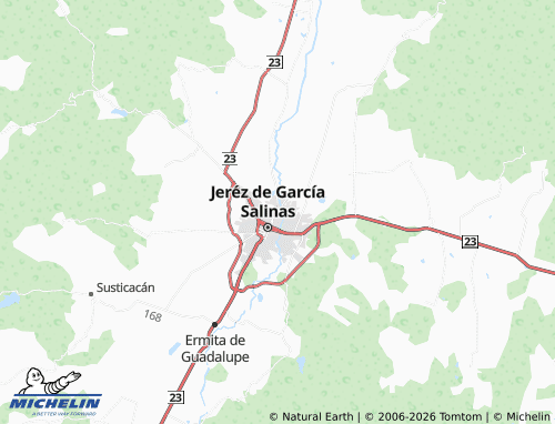 Mappa MICHELIN Cervantes Corona - ViaMichelin
