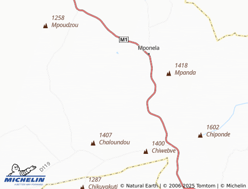 MICHELIN Chibweza map - ViaMichelin