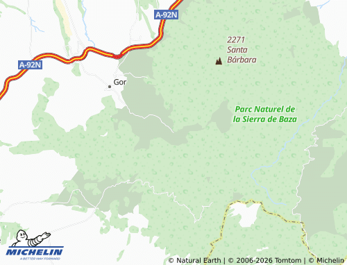 MICHELIN Las Juntas map - ViaMichelin
