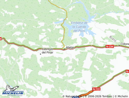 Mappa MICHELIN Abejar - ViaMichelin