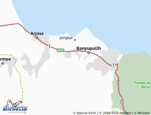 MICHELIN Perante map - ViaMichelin