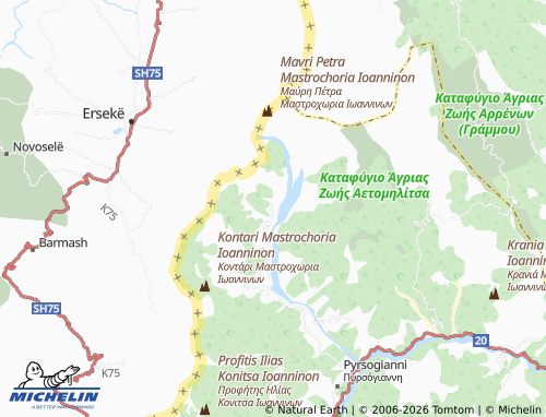 MICHELIN Plikati map - ViaMichelin