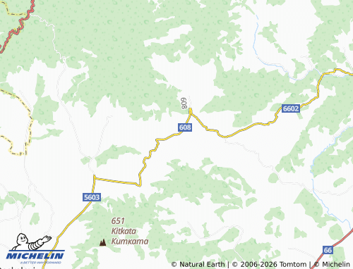 MICHELIN-Landkarte Sarnevets - ViaMichelin