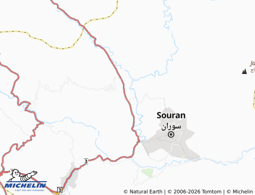 MICHELIN Shawrawa map - ViaMichelin