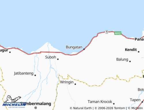 MICHELIN-Landkarte Mlandingan - ViaMichelin
