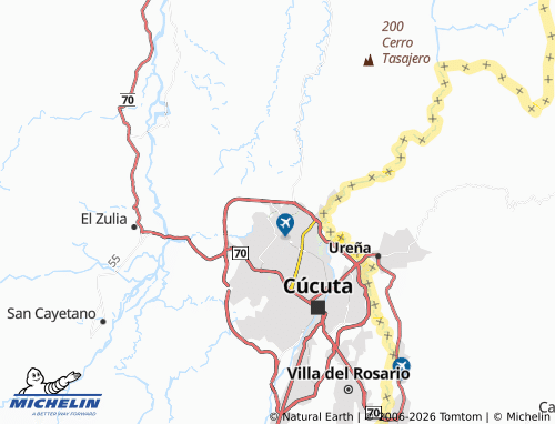 Kaart MICHELIN Caño Limón - ViaMichelin