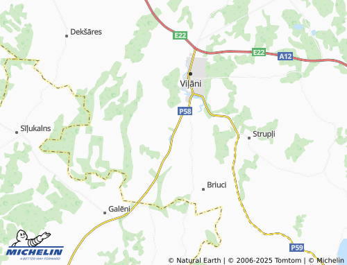 MICHELIN Radopole map - ViaMichelin