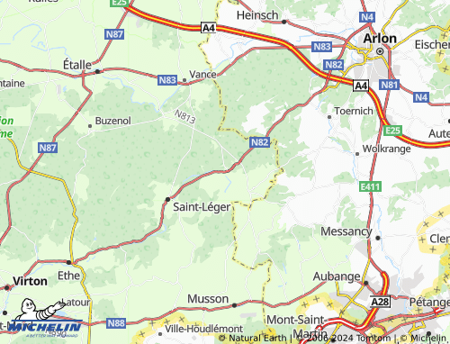 Chatillon Map Carte MICHELIN Châtillon - ViaMichelin