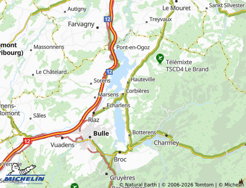 MICHELIN-Landkarte Corbières - ViaMichelin